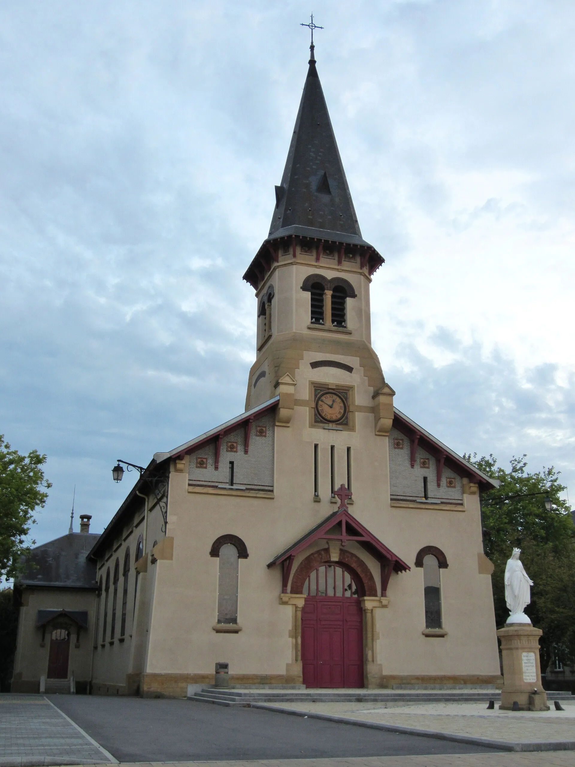 L'église de Jœuf, en Meurthe-et-Moselle