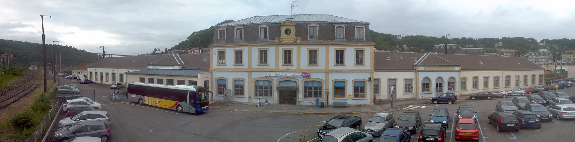 La gare de Longwy, dans le bassin de Longwy en Meurthe-et-Moselle
