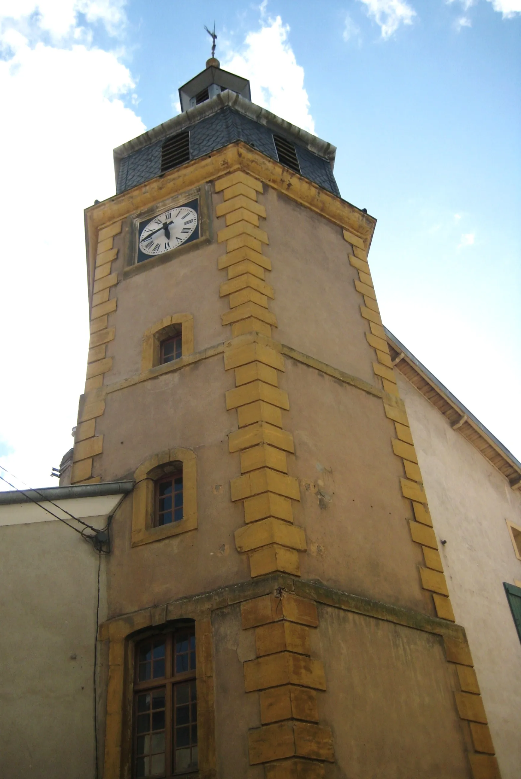 Le beffroi de Briey, en Meurthe-et-Moselle