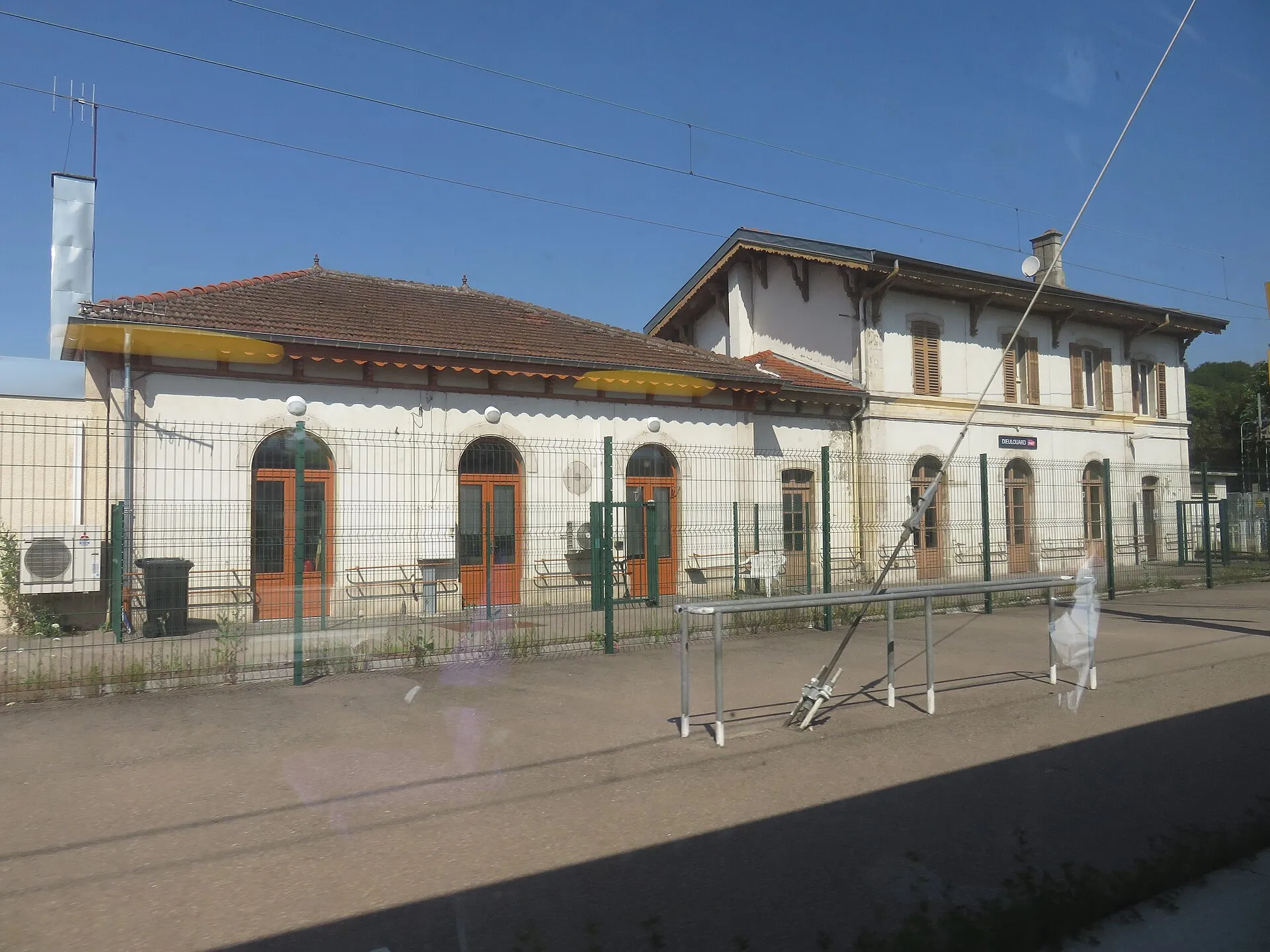 La gare de Dieulouard, en Meurthe-et-Moselle