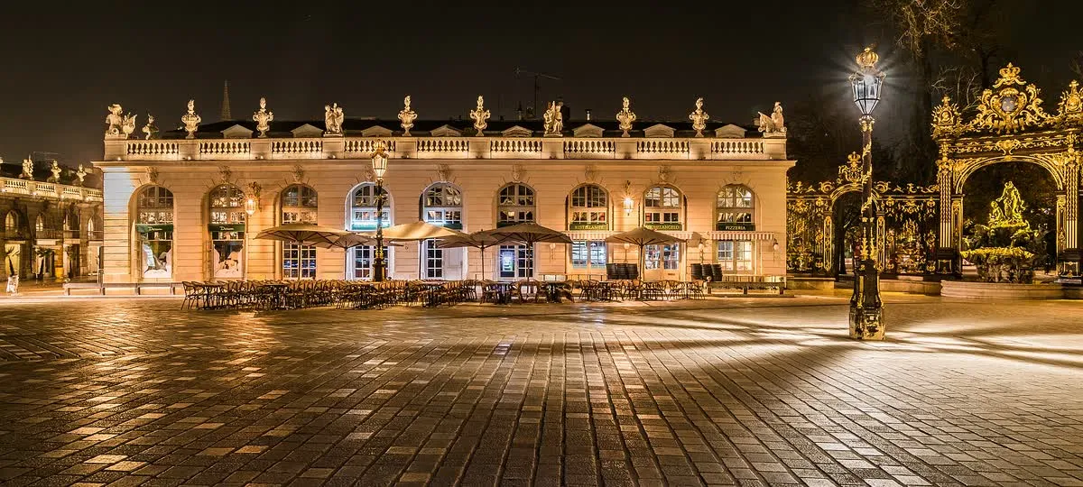 La place Stanislas à Nancy, où doit s'achever le cortège de la manifestation du 29 septembre